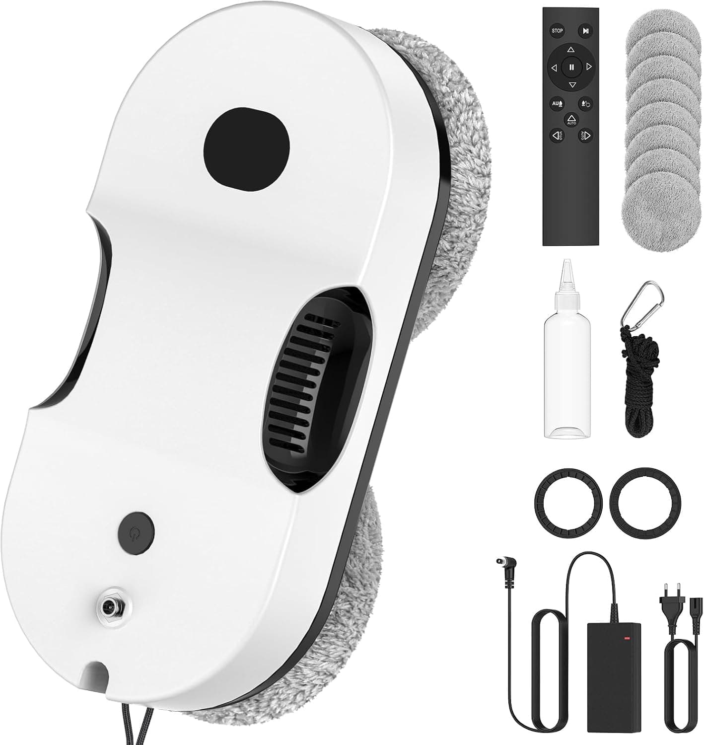 Robot Limpiacristales Automático 6000Pa y Doble Pulverización