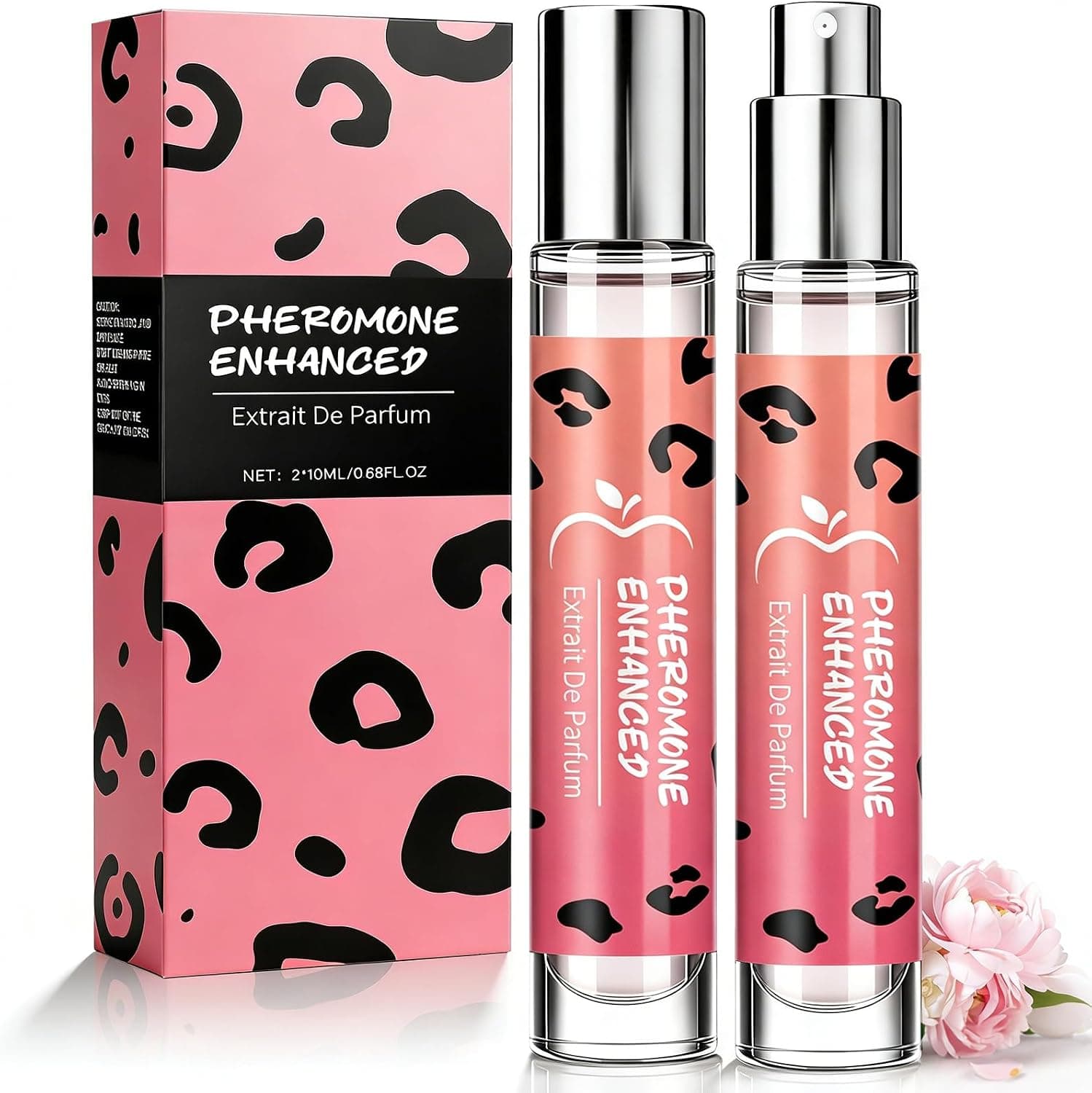 Perfumes de Mujer Regalo - 2 Piezas Perfume Feromonas Mujer Dia de la Madre Navidad, Perfumes Mujer Ideas Regalo Original Personalizado Aniversario Pareja Cumpleaños San Valentin(20ml)
