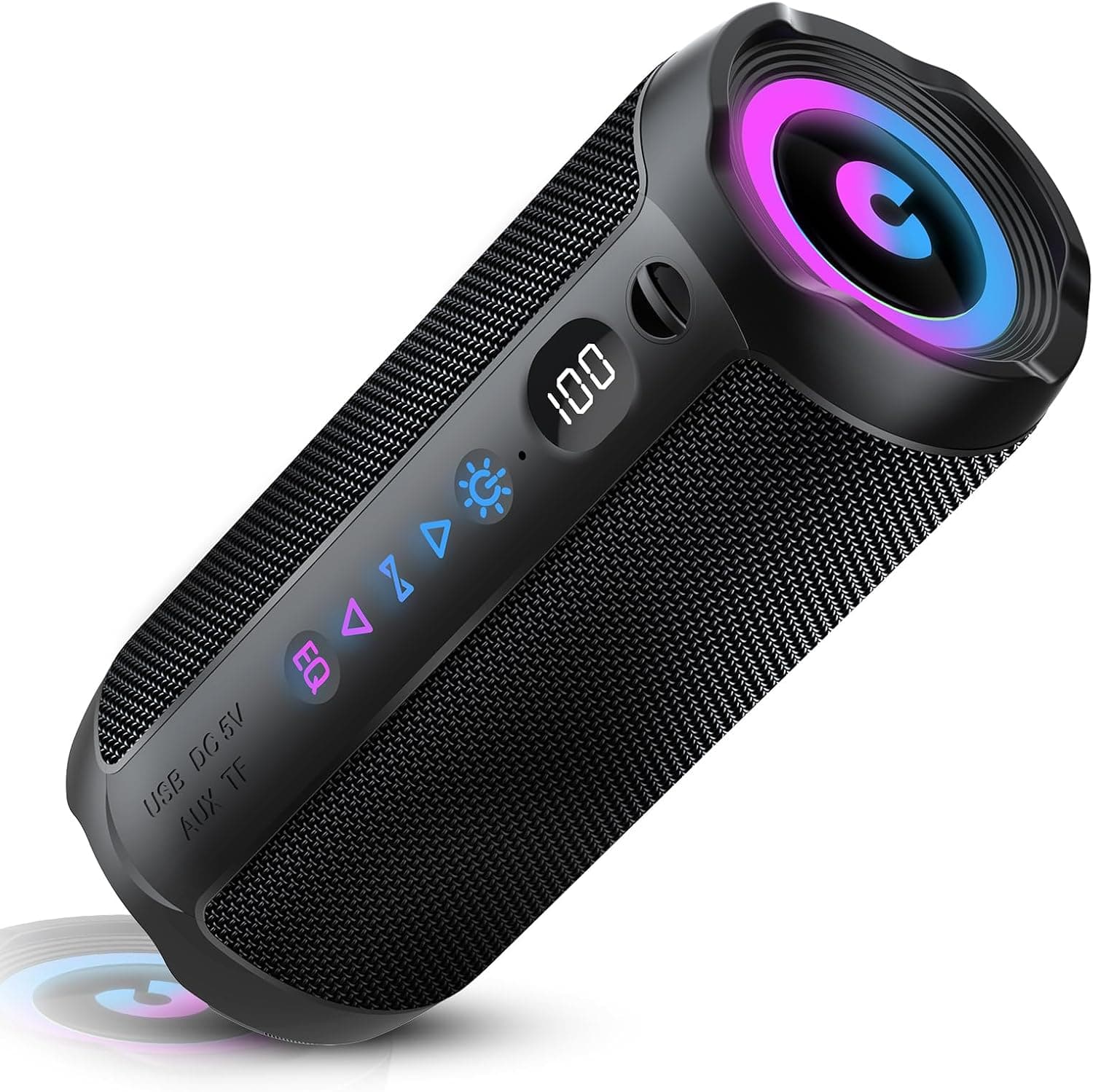 Altavoz Bluetooth Portátil 25W, Altavoces Graves Duales, 25H Reproducción