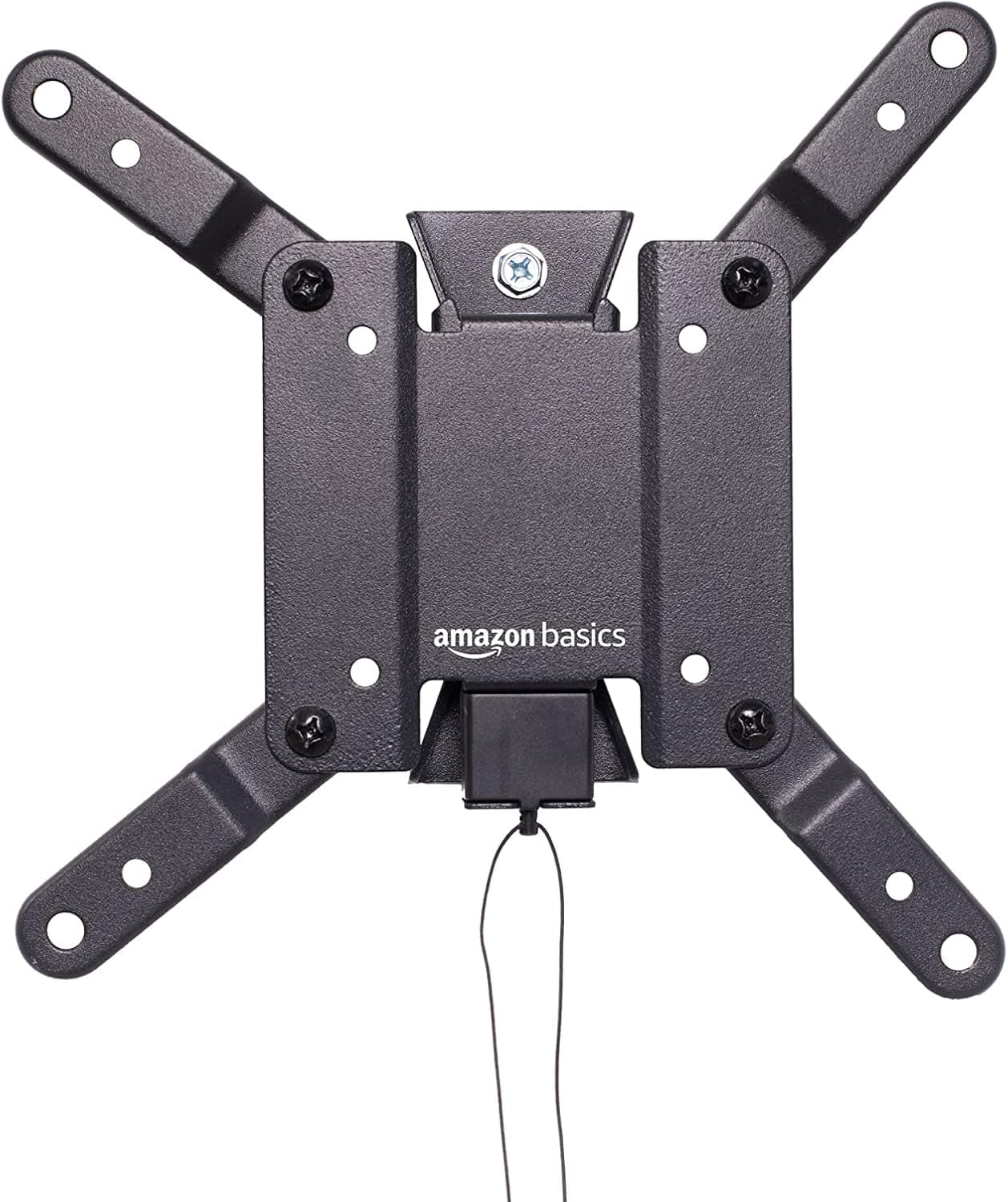 Amazon Basics Supporto a parete per TV inclinabile, si adatta a da 12 pollici a 40 pollici (30 a 102 cm) e VESA 200 x 200, Negro