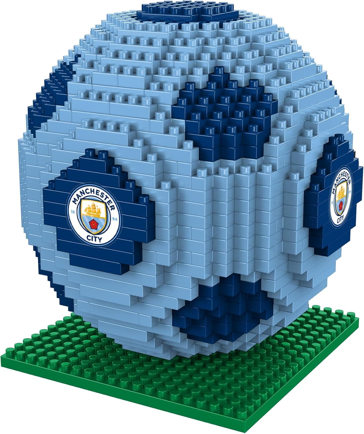FOCO BRXLZ Manchester City FC Football Premier League Championship Logo Team Building Set 3D Juguete de construcción