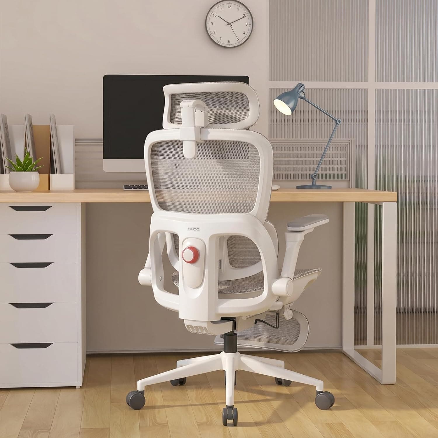 SIHOO B300Pro Silla Ergonómica Oficina con Reposapiés Soporte Lumbar 4 Vías