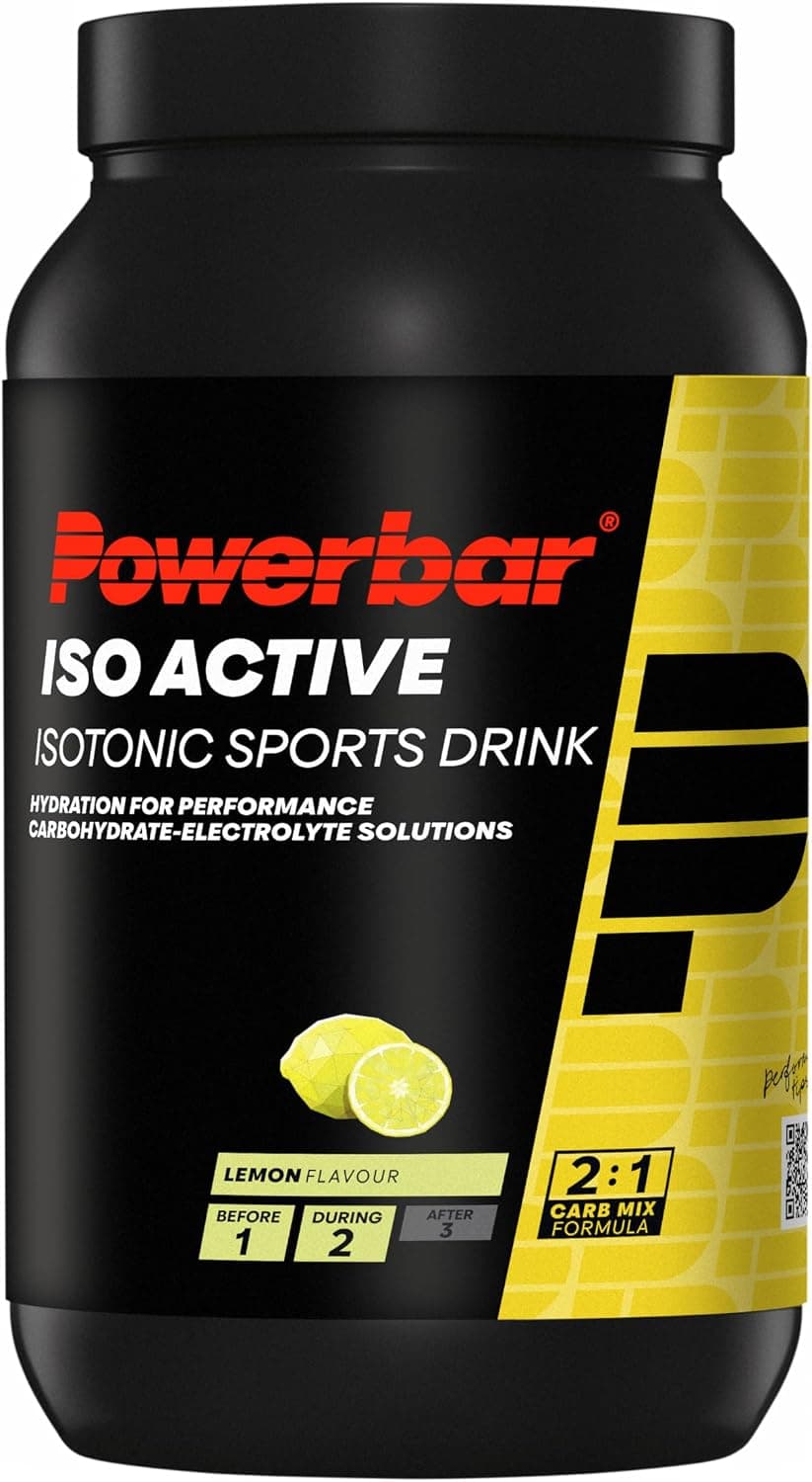 Powerbar Isoactive (1320g) Limón Energía y resistencia Electrolitos