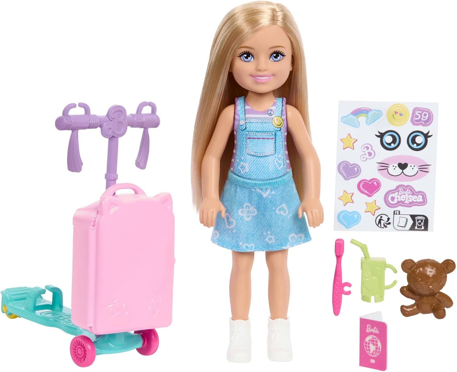 Barbie Club Chelsea Muñeca y accesorios Aventura sin Límites