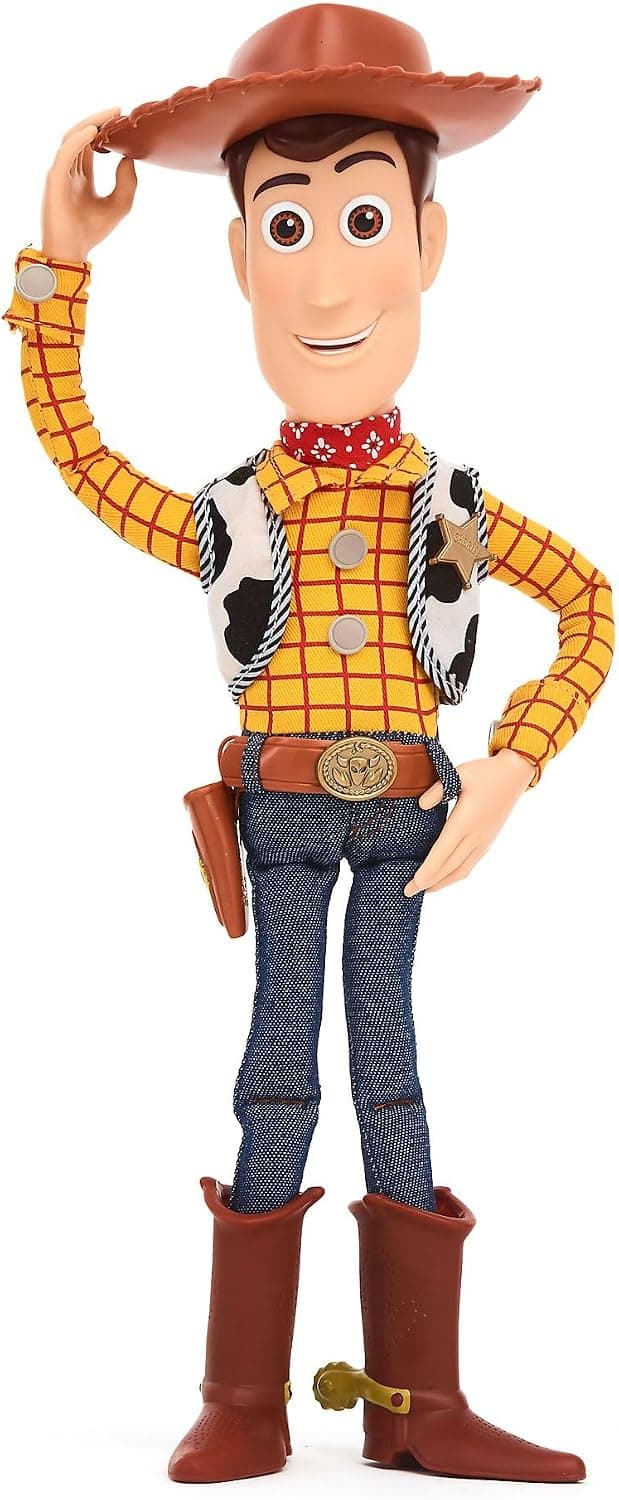 Disney Store Official, Toy Story, Sheriff Woody, Figura parlante, 39 cm