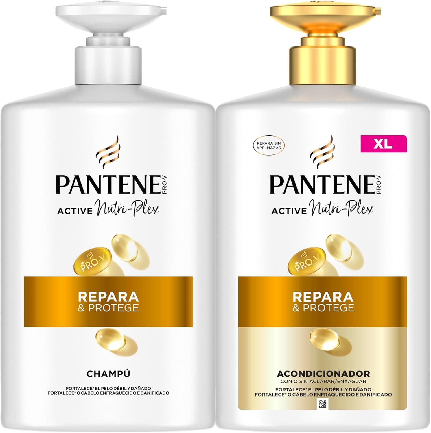 Pantene Pro-V Repara y Protege Champú 1L +Acondicionador 800ml Pelo Dañado