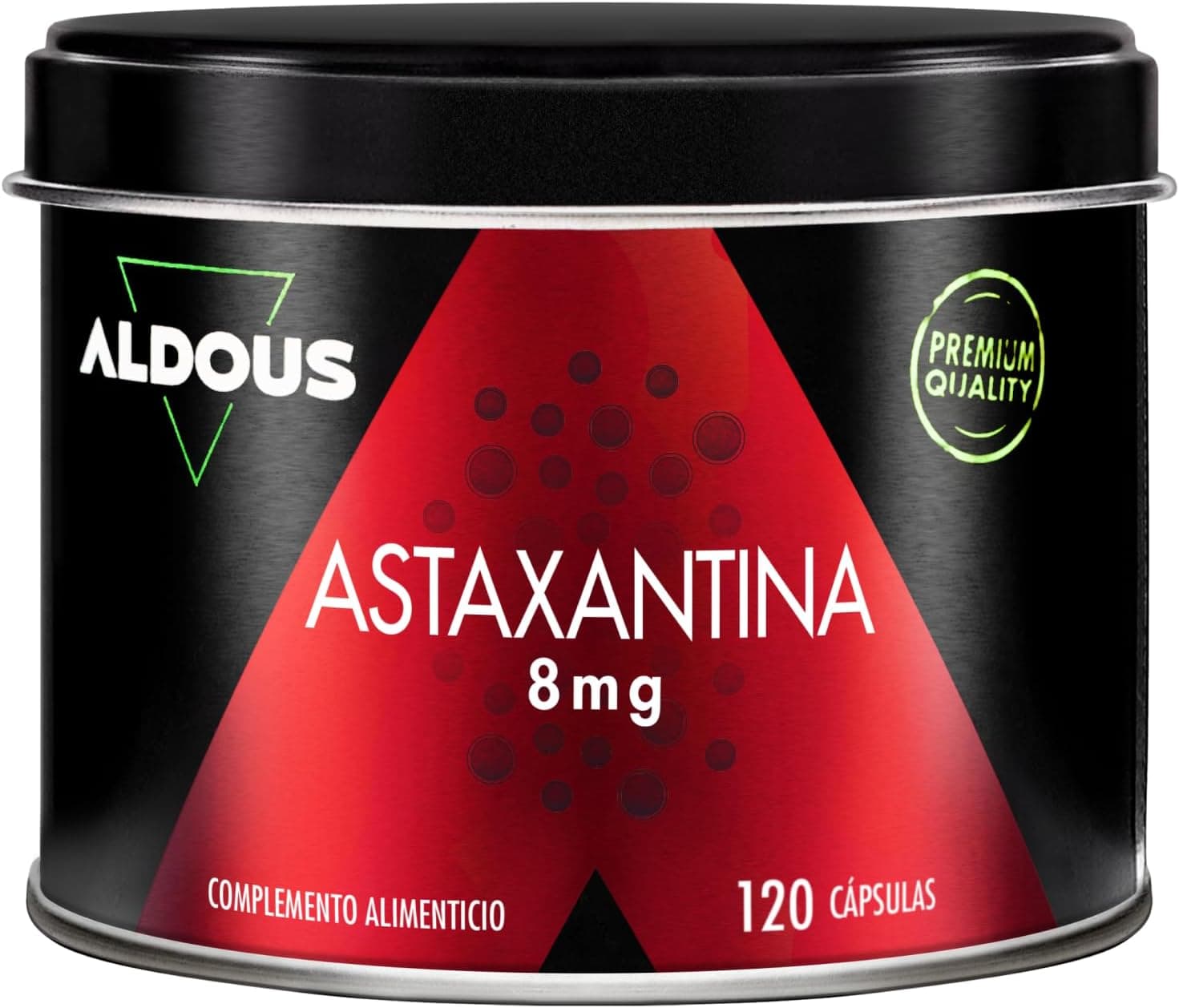 Astaxantina Natural Pura 8mg -120 Perlas- 160mg Aceite Rico en Astaxantina