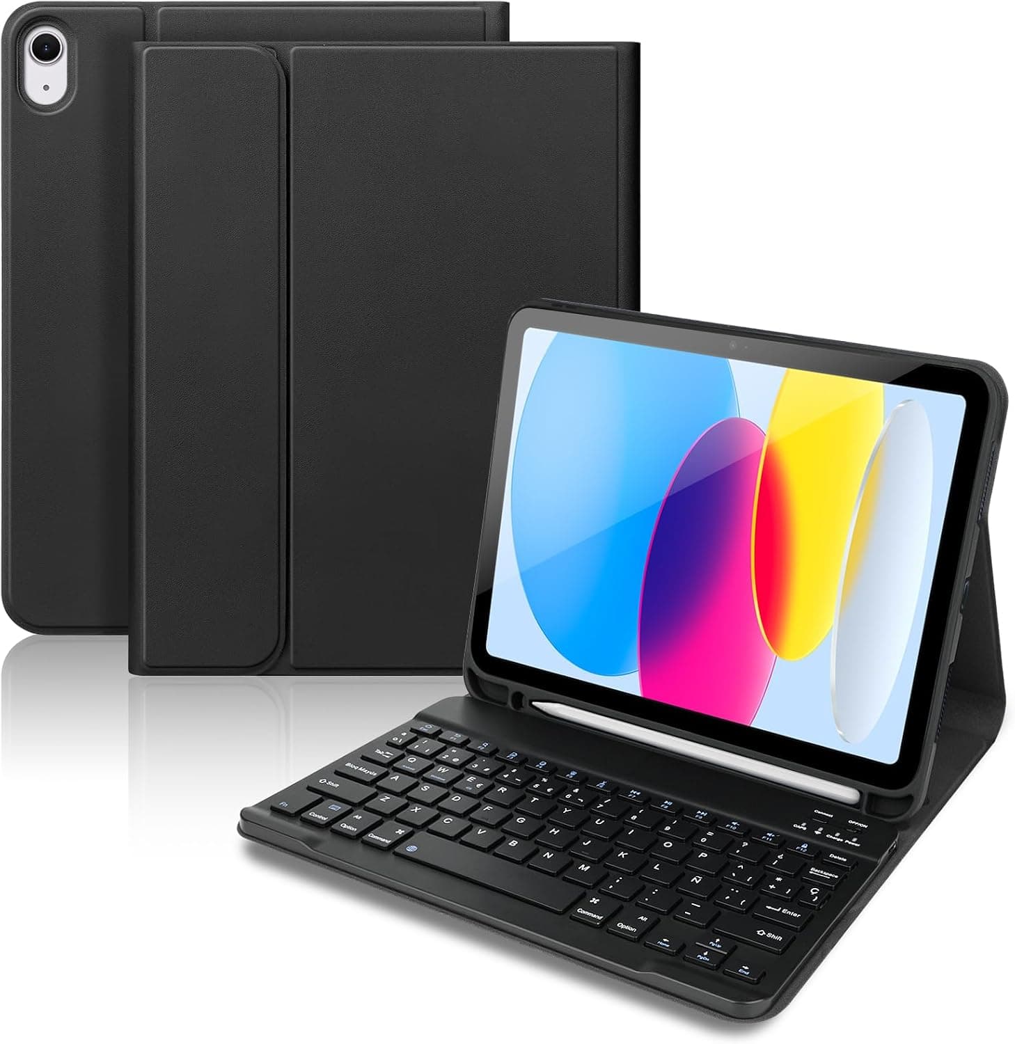 Funda Teclado para iPad 11.ª Gen (A16) / 10.ª Generación (11"/10.9")