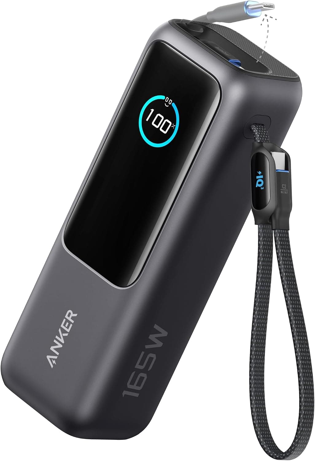 Anker Zolo Power Bank 25.000mAh 165W con Tres Puertos USB C