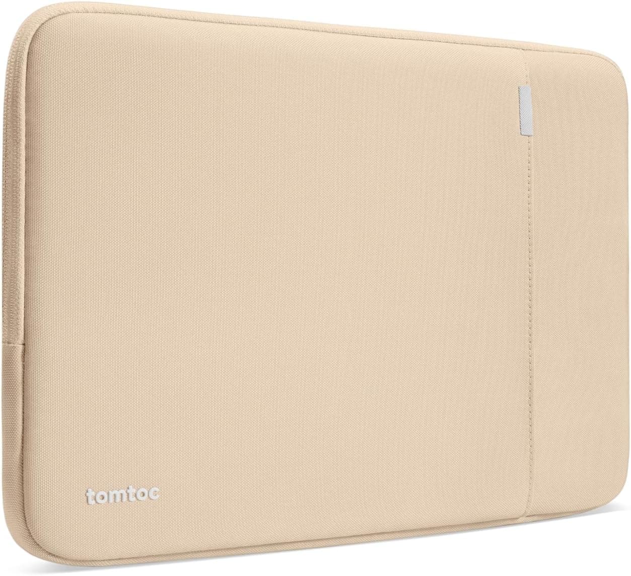 tomtoc 360° Funda para 13 Pulgadas Nuevo MacBook Air M5/A3449 (2026), M4/A3240 (2025), M3/M2/M1, 13" MacBook Neo A18 Pro/A3404, 13" MacBook Pro M2/M1, Repelente al Agua Protección Bolsa para portátil