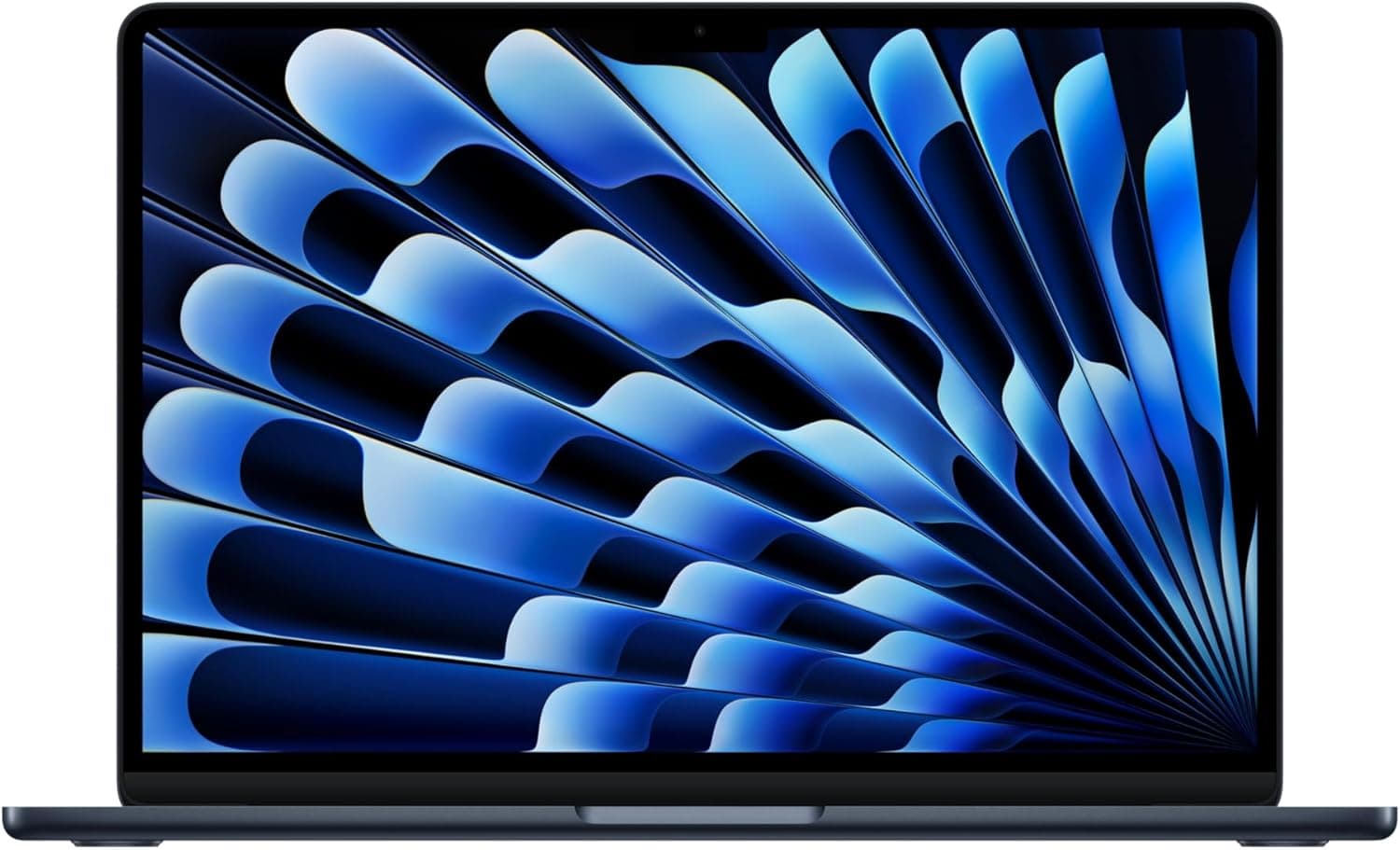 Apple MacBook Air de 13,6 Pulgadas con Chip M5: Pantalla Liquid Retina, CPU de 10 núcleos, GPU de 10 núcleos, 24 GB de Memoria unificada, 1 TB de SSD, Wi-Fi 7,Teclado español; Medianoche