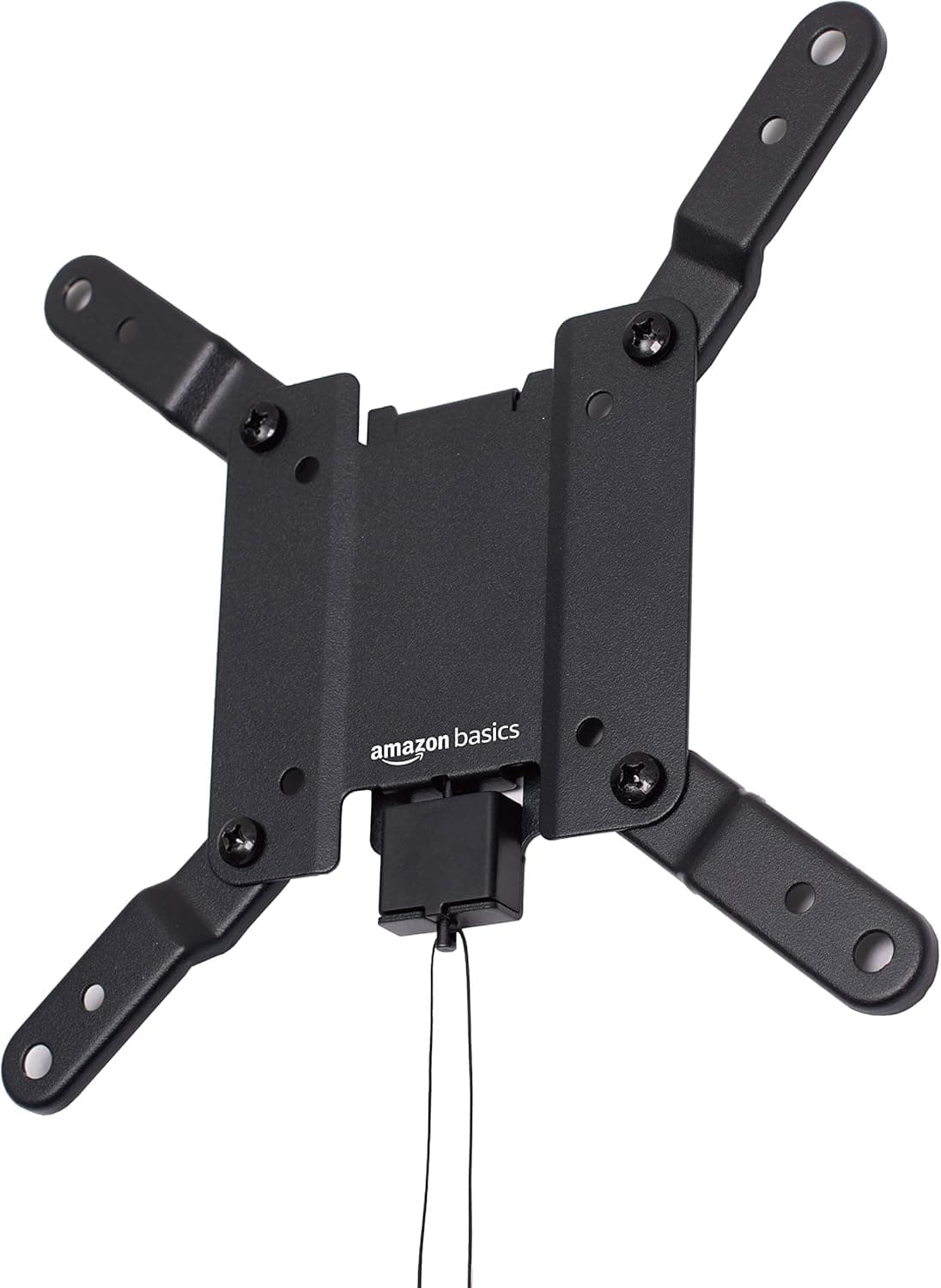 Amazon Basics Soporte Fijo de Montaje en Pared de TV Plana de 30,5 a 101,6 cm y VESA 200 x 200, Negro