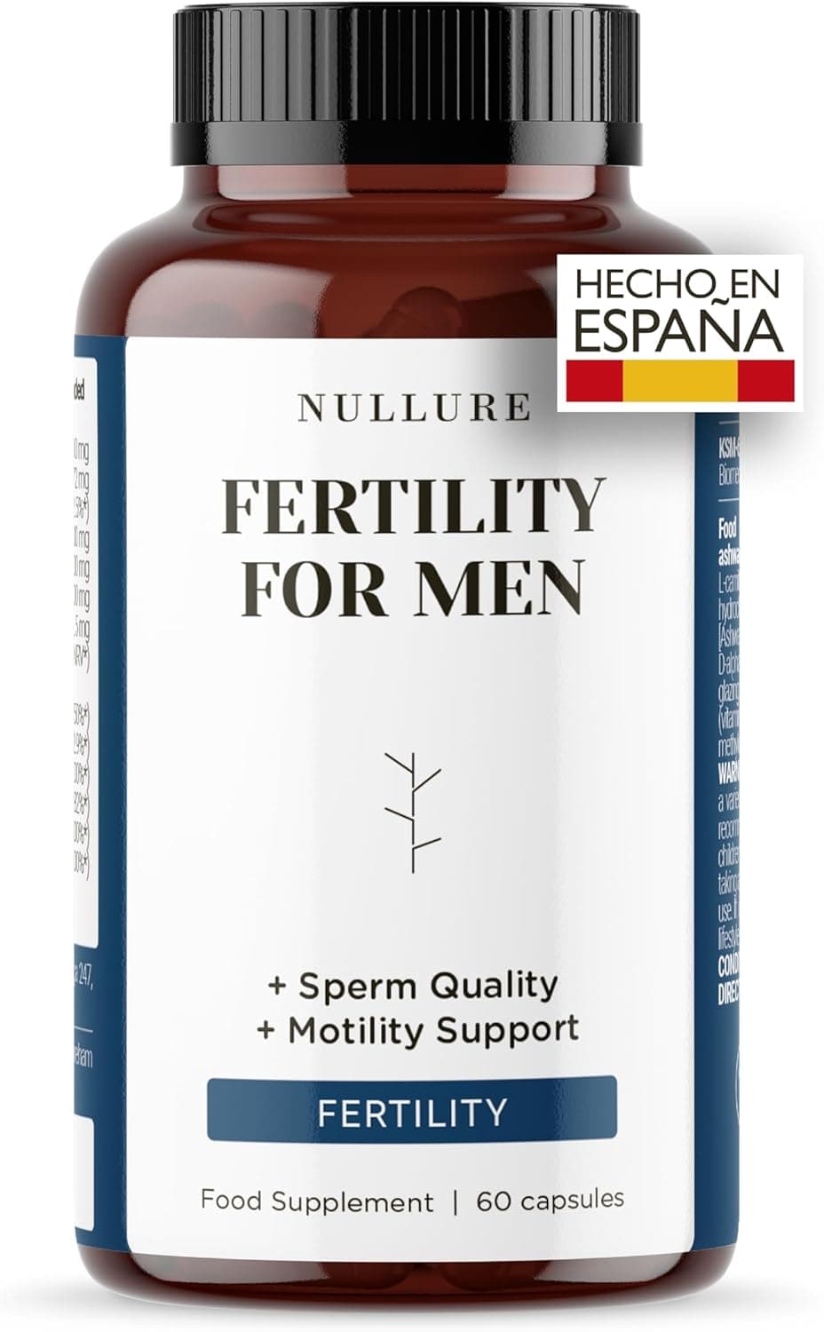 Suplemento Fertilidad Masculina | Nullure | 60 cap. (1 mes)