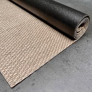 Alfombra vinílica Premium de tejido trenzado de alta gama Beige 45x60 cm