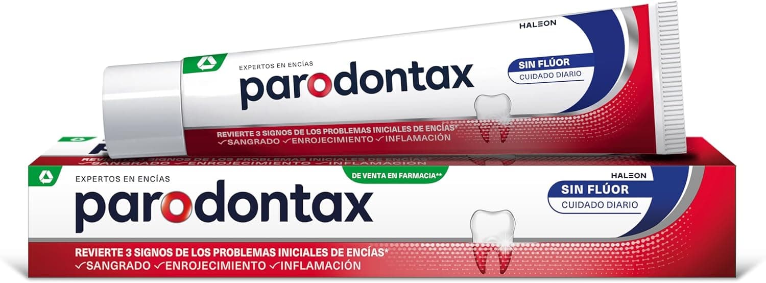 Parodontax Sin Flúor Pasta De Dientes, Encías Sanas, 75 ml