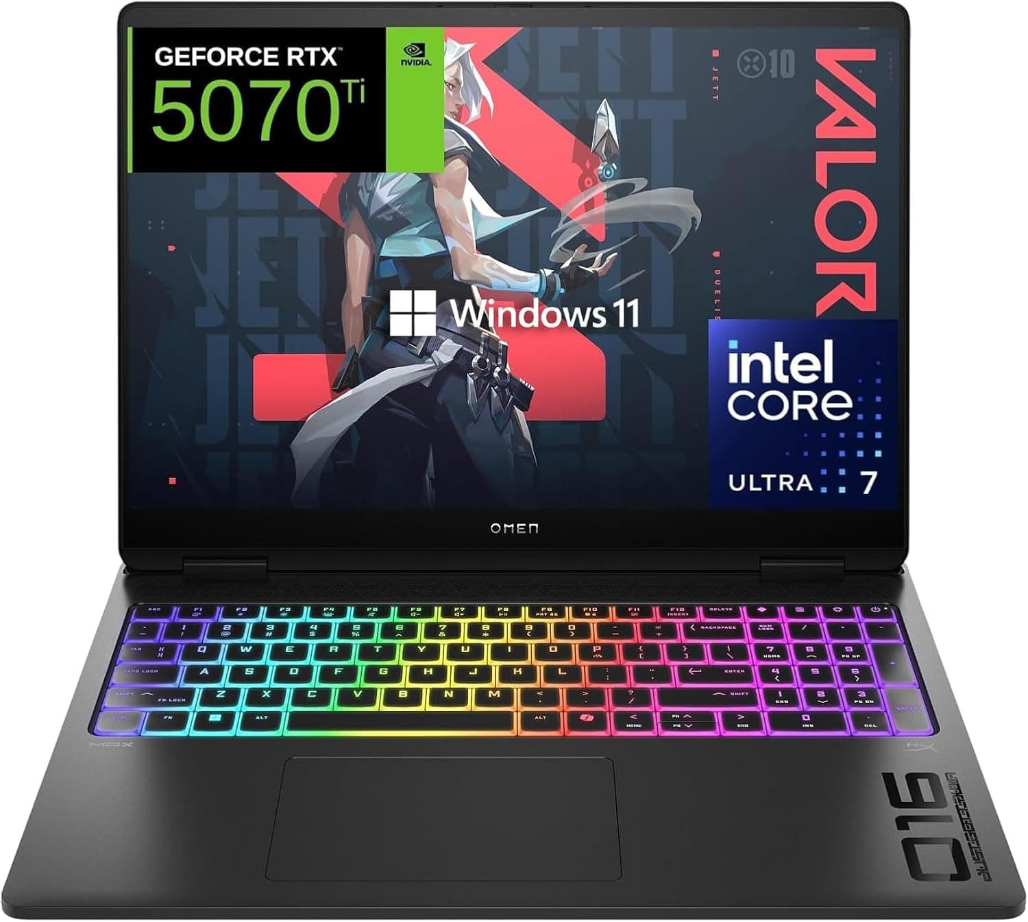HP OMEN MAX 16-ah0018ns 16" 2.5K, RTX 5070 Ti, Ultra 7-255HX, Win 11