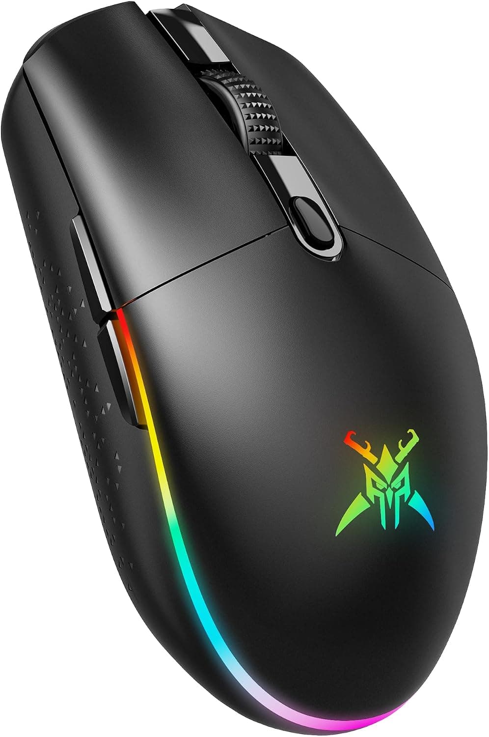 TECKNET Ratón para Juegos, Ratón Inalámbrico Recargable hasta 8000 dpi