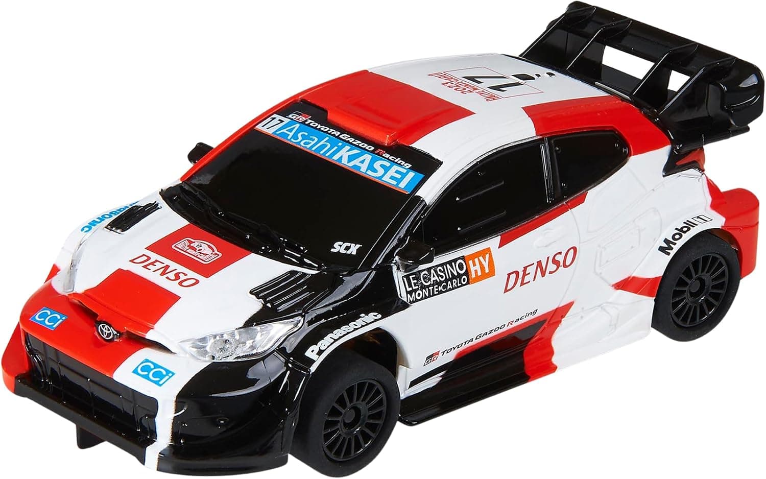 SCALEXTRIC - Vehículo de Carreras Compact - Coche Slot - Escala 1:43 (Toyota Yaris WRC - 2023)