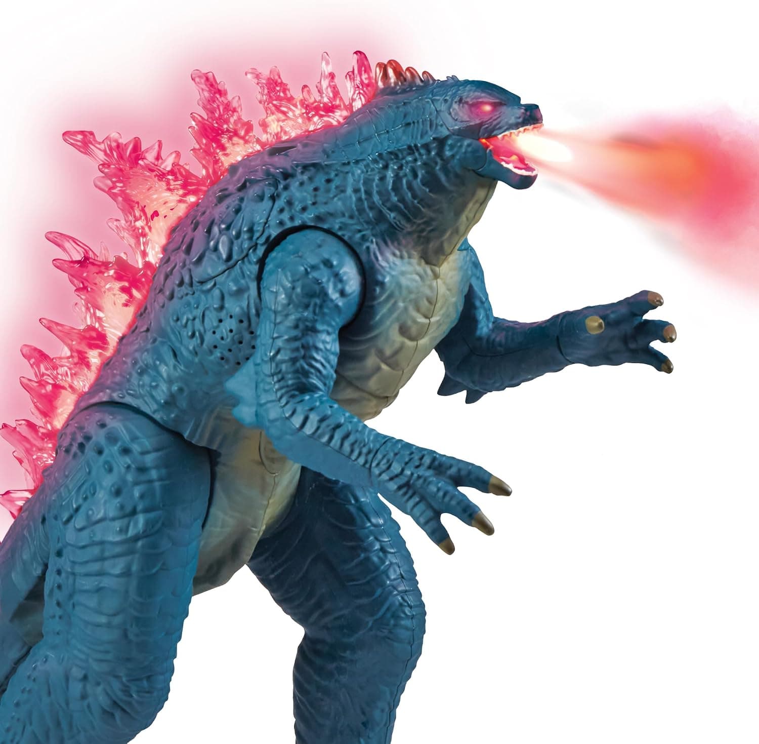 Giochi Preziosi Godzilla para Kong El Nuevo Imperio – Godzilla Gigante 35 cm articulado, Altamente detallado con Luces y Soplo atómico, para niños a Partir de 4 años, como en la película