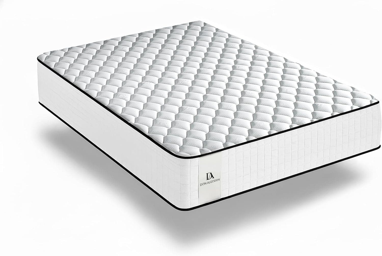 DON ALGODON - Colchón Viscoelástico 150x200 Deluxe Confort - Alivio de Presión y Ergonomía - Multicapa Verano/Invierno Termorregulable - Altura 28 cm Firmeza Media - Transpirable y Antiácaros