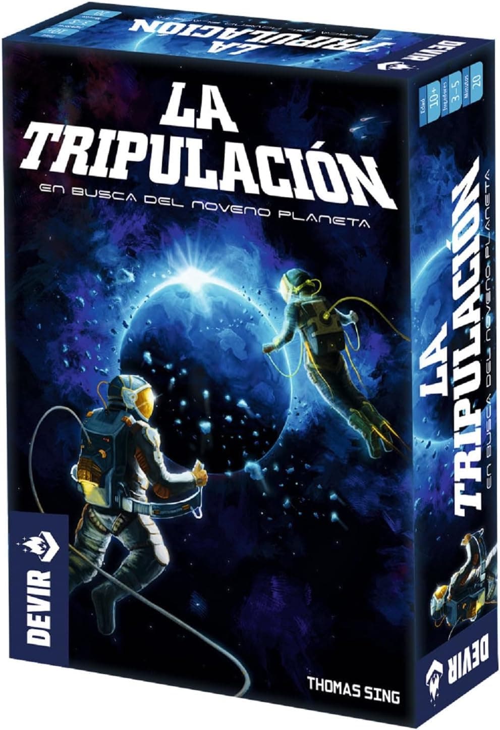 Devir - La Tripulación: En Busca del Noveno Planeta, Juego de CartasCooperativo, Juego Divertido y Ingenioso con Amigos |Edición Española