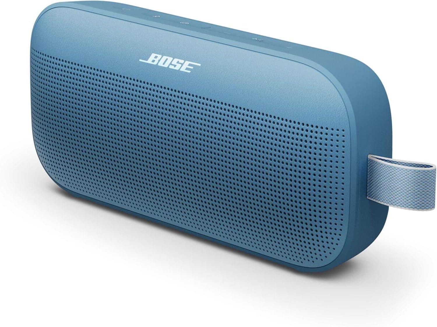 Bose SoundLink Flex SE Portable Bluetooth Speaker (2nd Gen), Small Portable Wireless Outdoor Speaker with Hi-Fi Audio, Up to 12 Hours Battery Life, Waterproof and Dustproof, Blue Dusk
