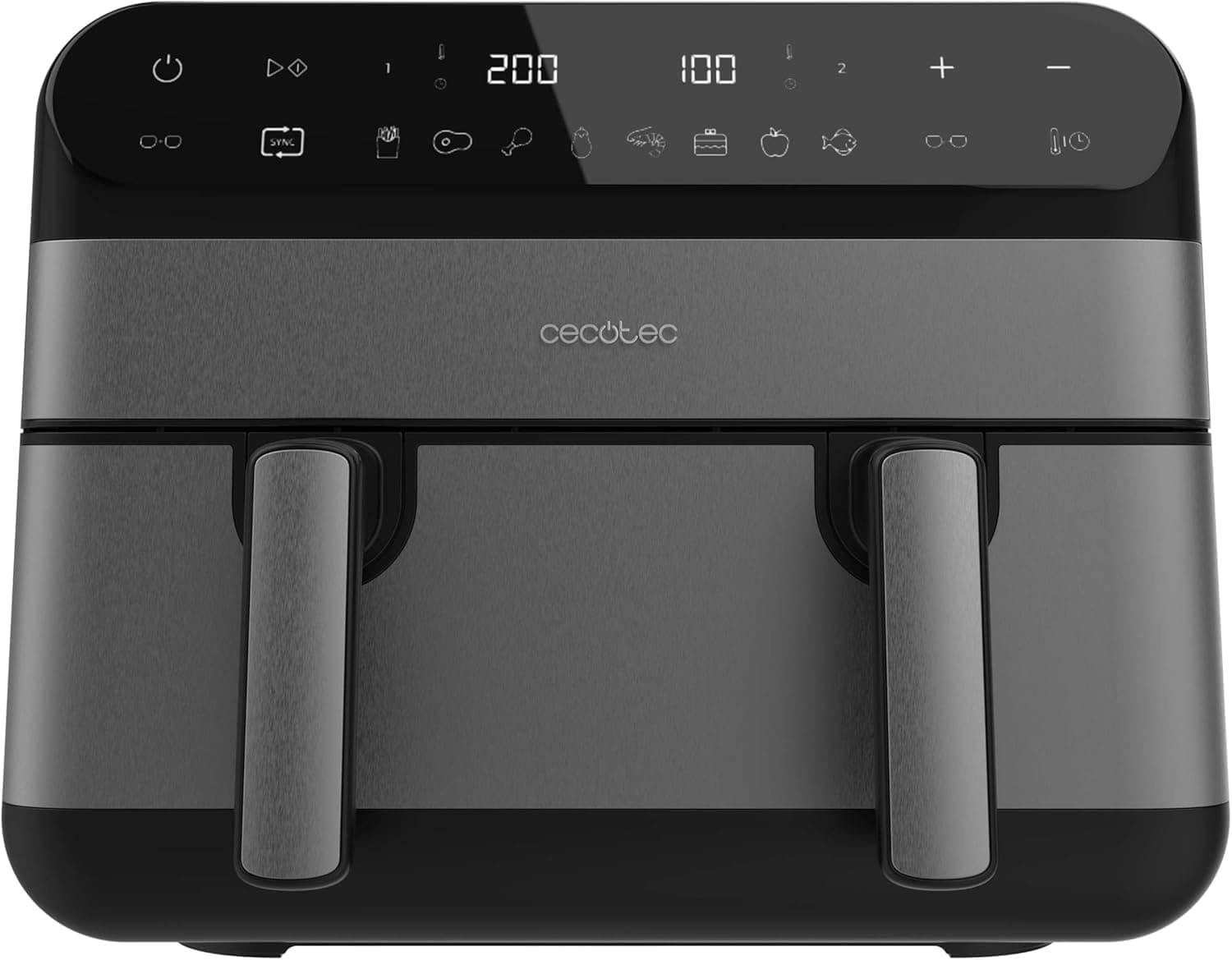 Cecotec Freidora de Aire 9 L Cecofry Advance 9000 Full Inox 2800W