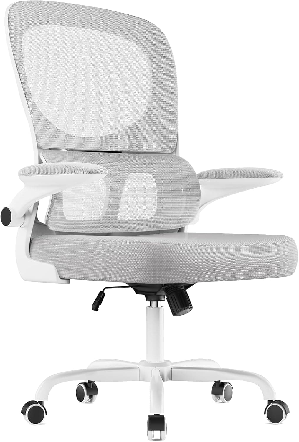 naspaluro Silla de Oficina Ergonómica con Soporte Lumbar, 110kg