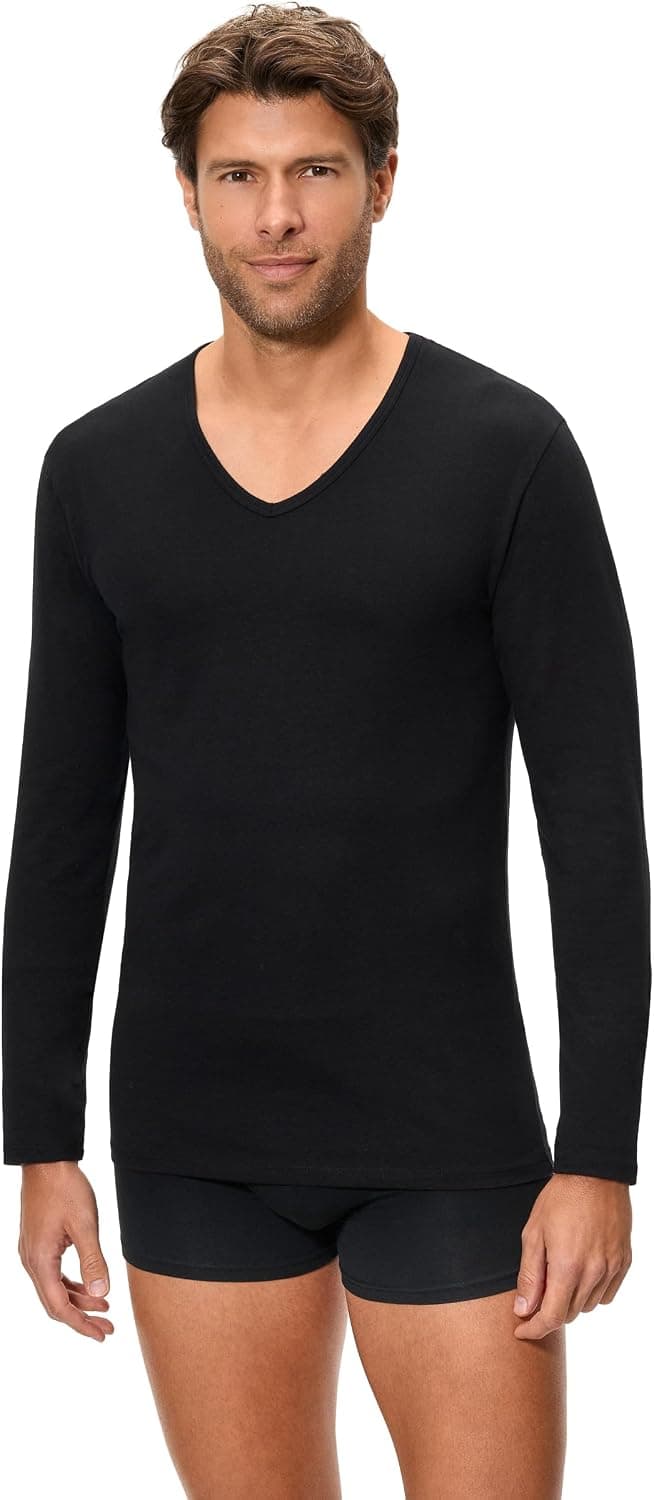 Abanderado Camiseta de Manga Larga Cuello V termorreguladora Regul'activ x1