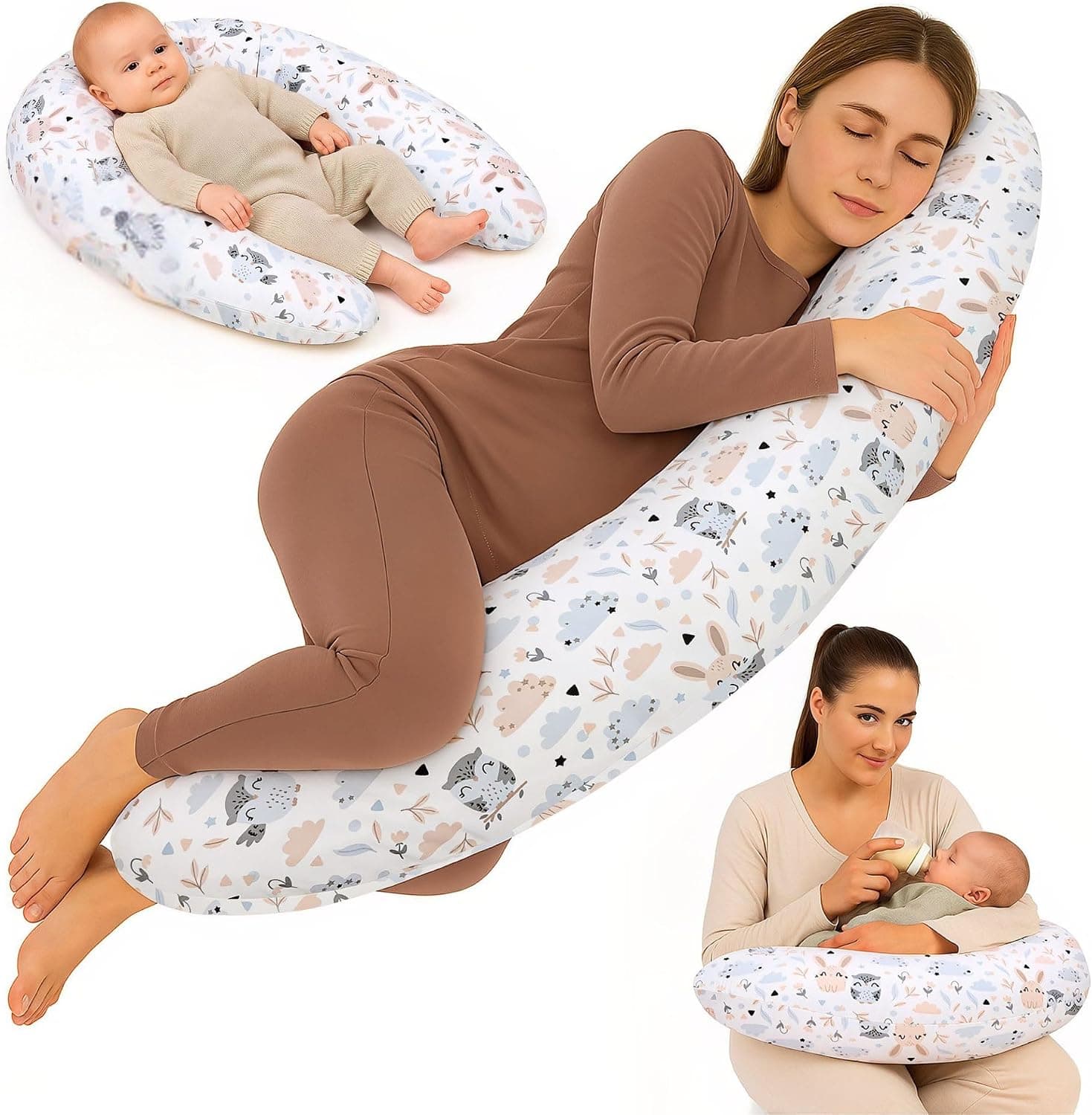 Cojín lactancia 190 cm almohada embarazada Pregnancy Pillow maternidad