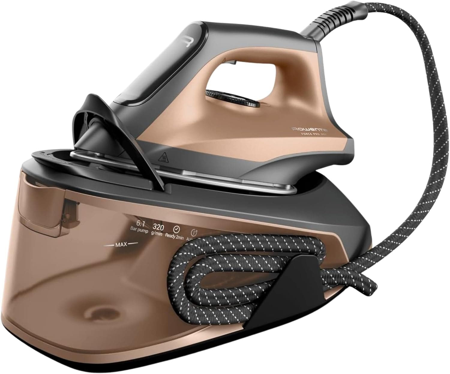 Rowenta Force Pro 300, Centro de planchado, Golpe de 320 g/min, Cobre