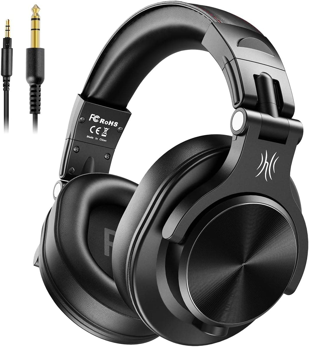 OneOdio A71 Auriculares con Cable Hi-Res para Estudio, DJ y SharePort
