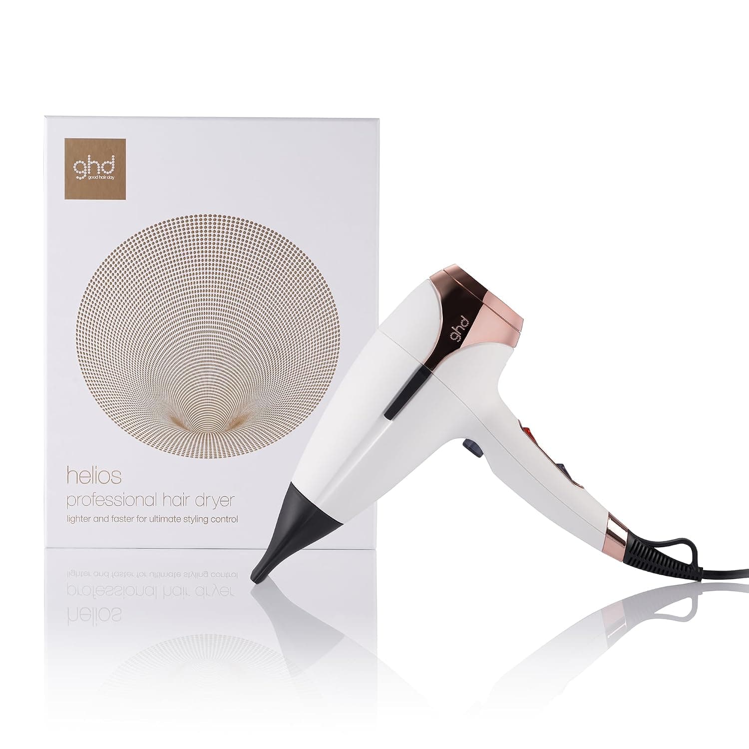 ghd Helios - Secador de Pelo Profesional, Ligero, Secado Rápido
