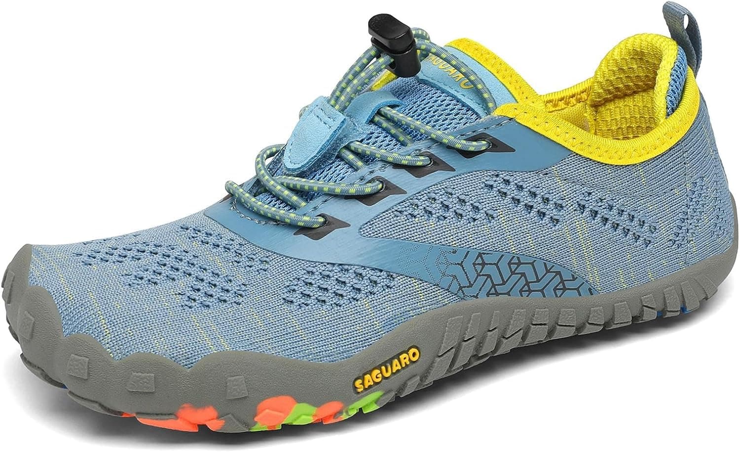 SAGUARO Minimalistas Barefoot Zapatillas de Trail Running Niños Zapatillas de Deporte Transpirables para Exterior Interior