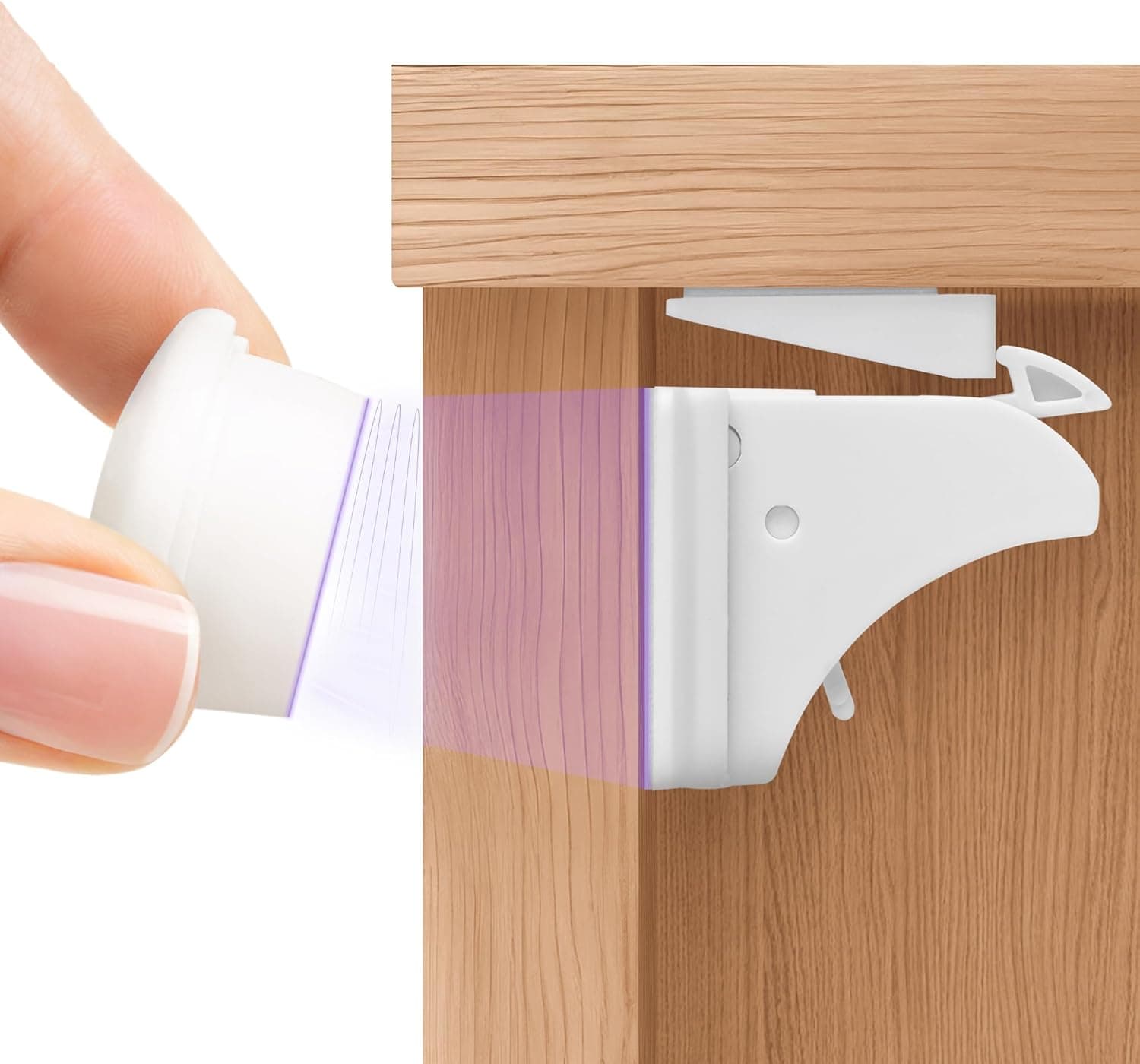12 Seguros para Bebés + 3 Llaves – Cierre Magnético Invisible para Armarios y Cajones – Bloqueo de Seguridad Infantil con Cerradura Magnética – Imanes Adhesivos para Muebles