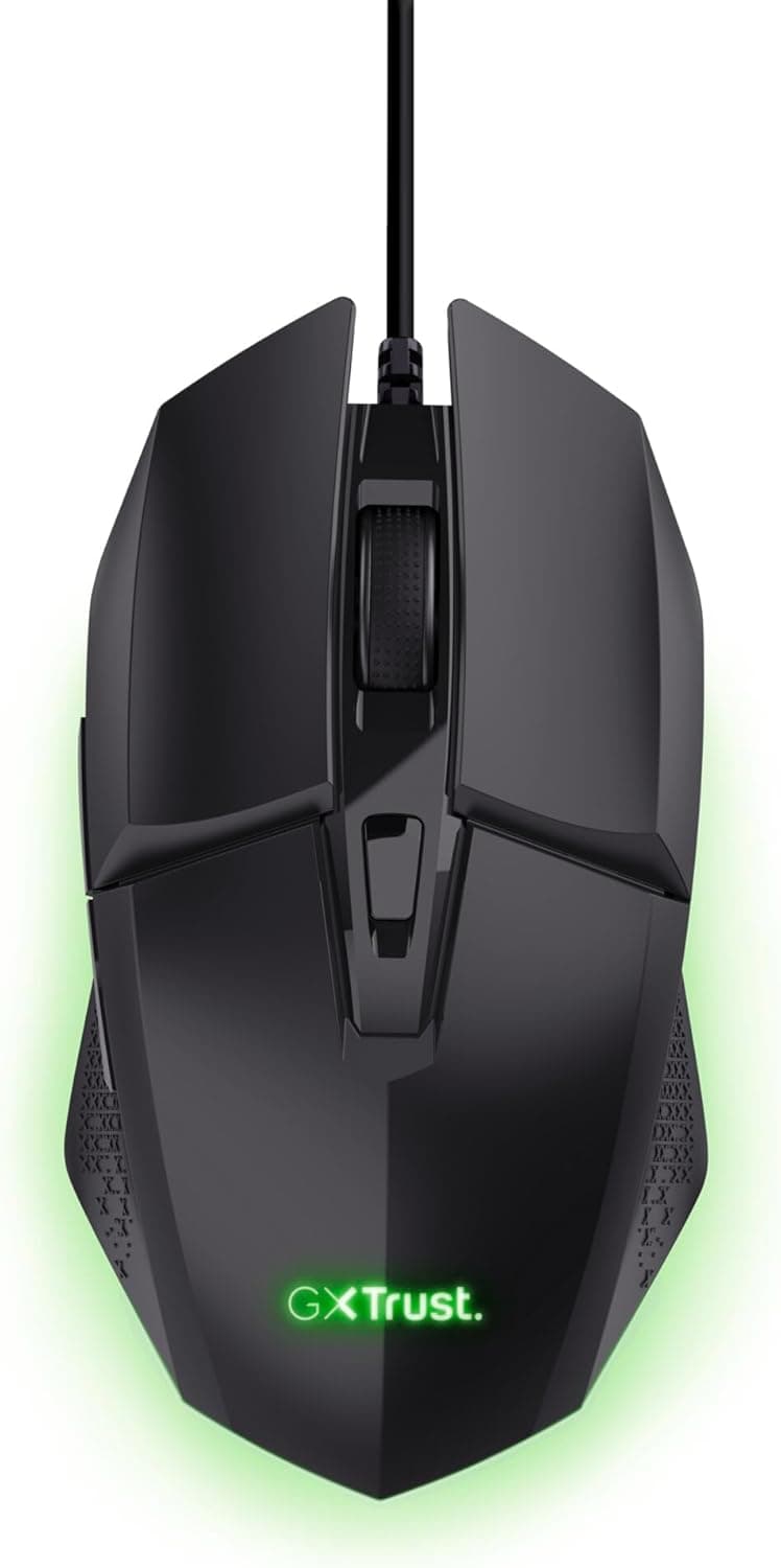 GXTrust Vylax Ratón Gaming con 6 Botones Programables, Negro