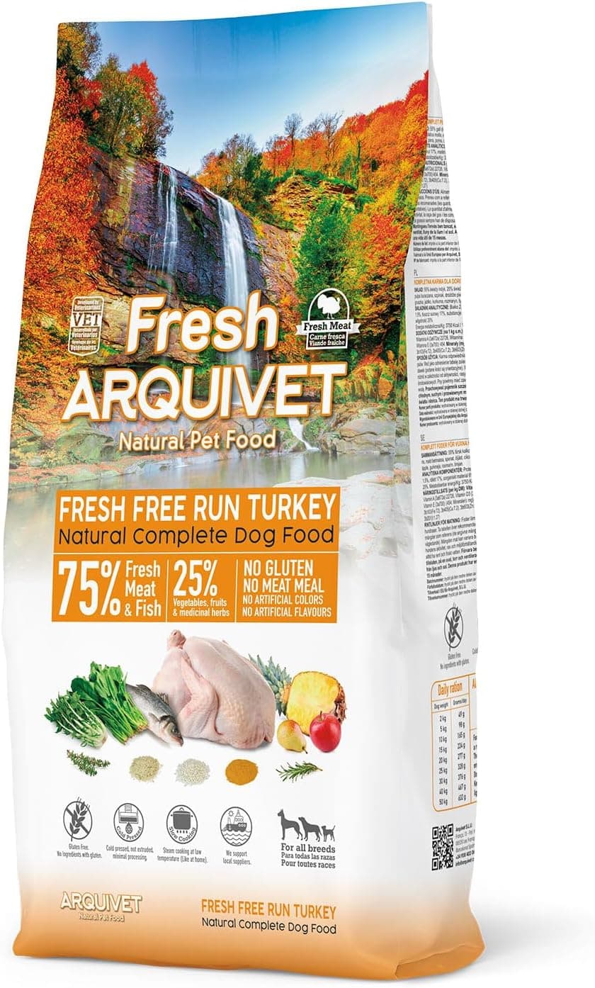 Arquivet Fresh Free Run Turkey 10Kg - Pienso Semihúmedo