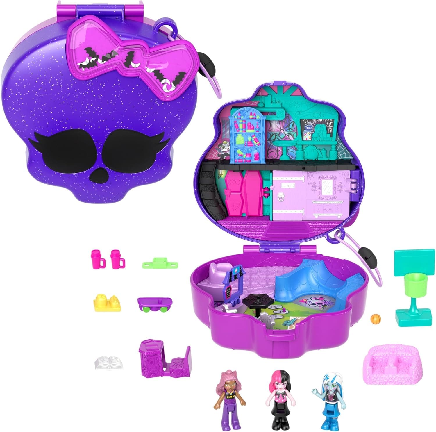 Polly Pocket x Monster High Compacto
