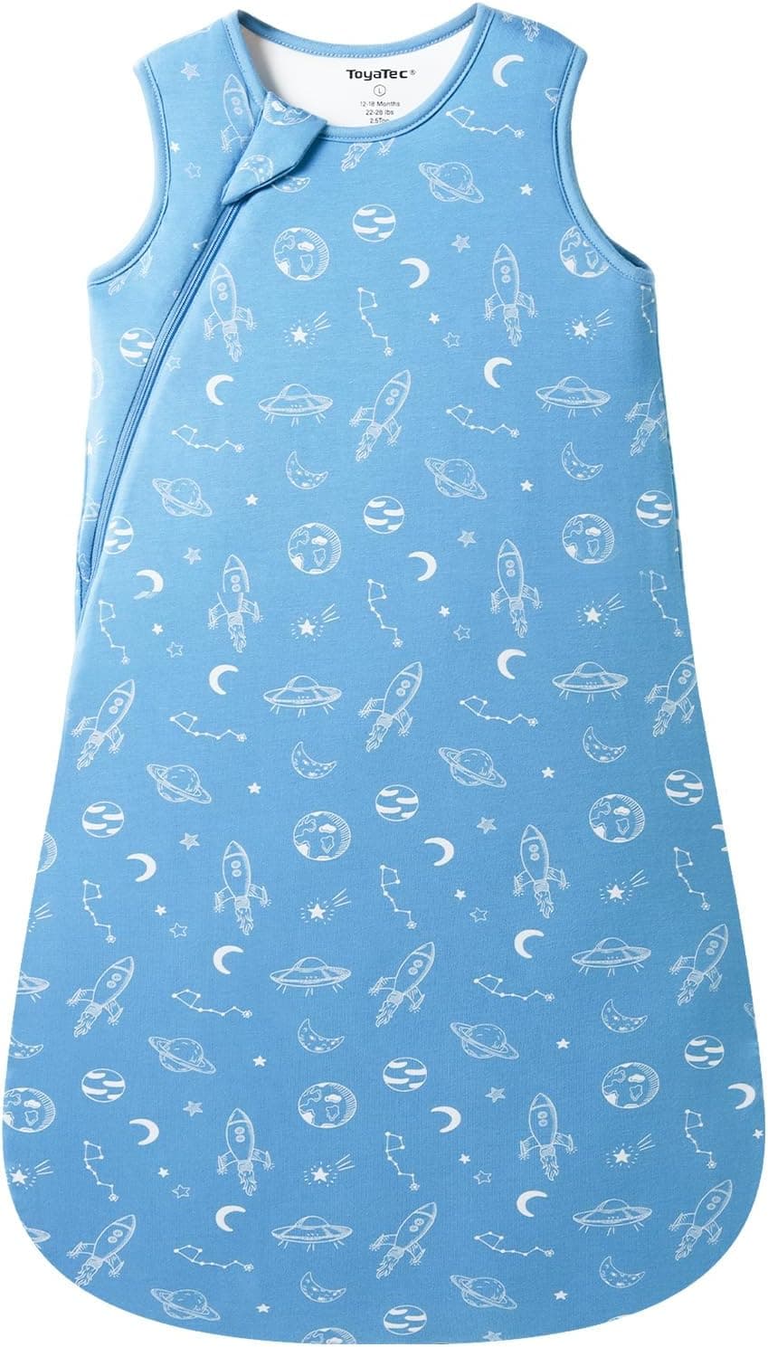 Saco de Dormir para Bebé 2.5 TOG - Súper Suave de Viscosa de Bambú - Saco de Dormir de Fibra de Bambú - Manta de Cama para Otoño-Invierno
