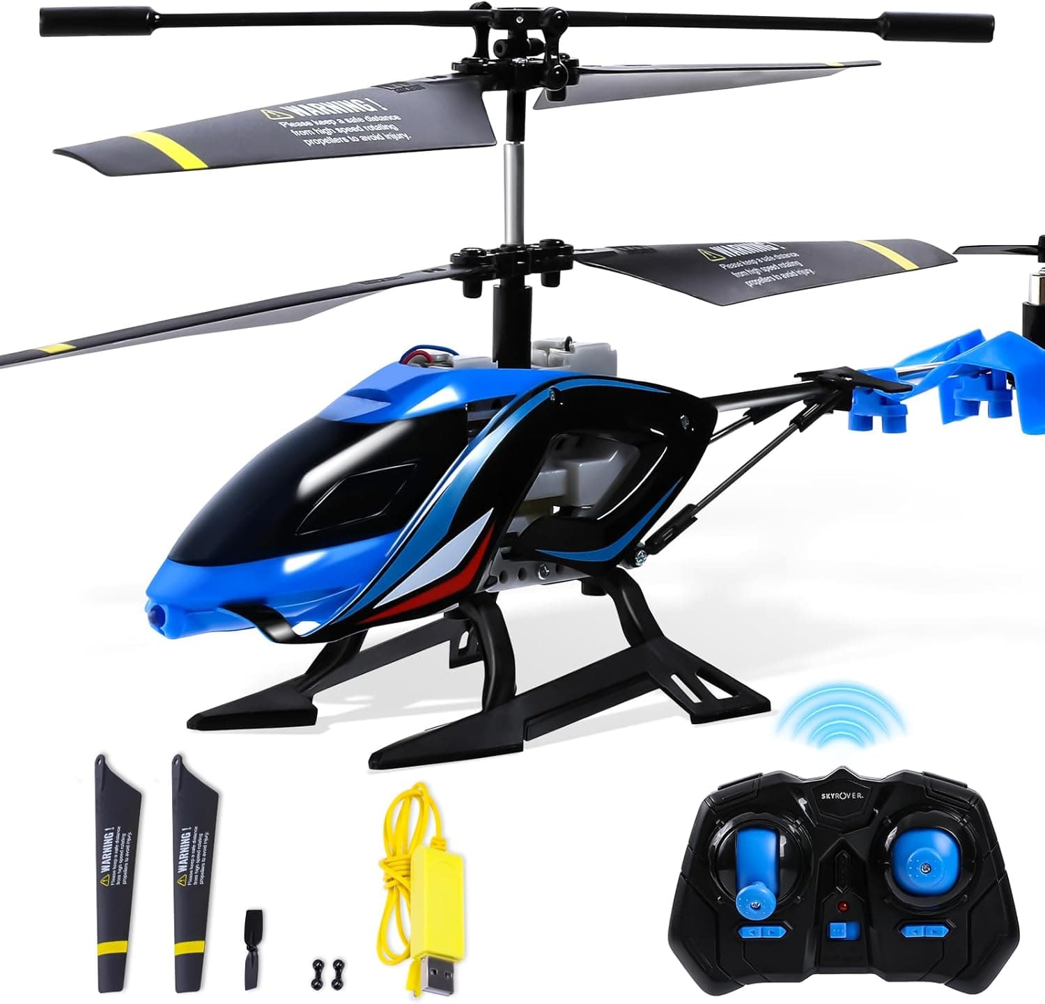 Helicóptero RC, 2.4G Avion teledirigido con Luces LED, Helicóptero teledirigido Juguete Interior Exterior Niños Juguete para Niños Niñas 8 9 10 11 12 Años