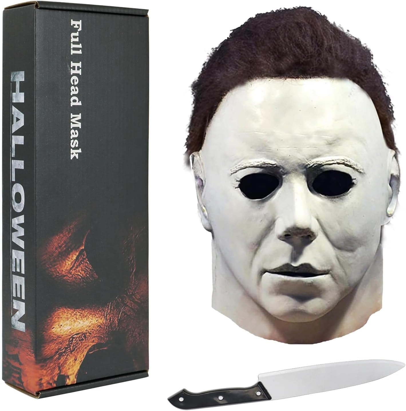 Xambop Halloween Máscara de Michael Myers para Adultos Horror Cosplay Disfraces
