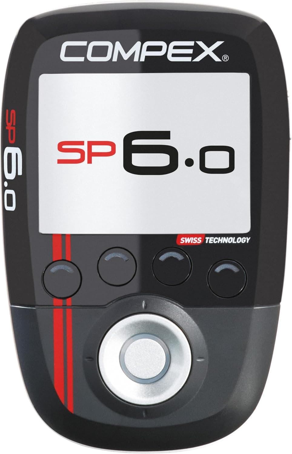 COMPEX SP 6.0 - Electroestimulador Muscular inalámbrico, EMS,TENS y Masaje - 4 Canales Independientes, 999 Niveles de Intensidad y 30 programas