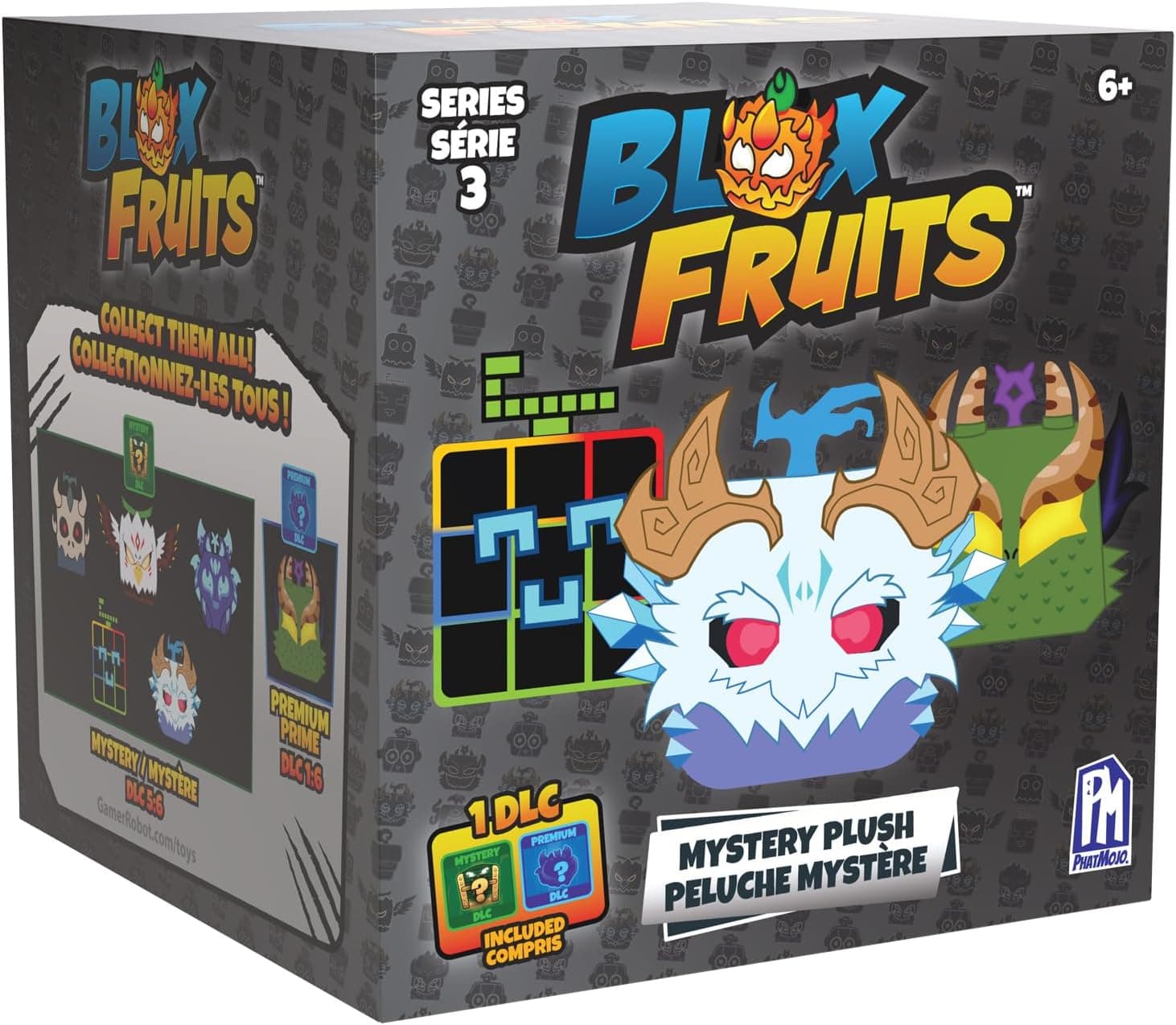 Blox Fruits - Peluche Sorpresa Coleccionable Serie 2 de 20 cm | Muñeco Oficial Roblox con Diseño Inspirado en el Videojuego | Plush Suave para Niños, Fans y Coleccionistas