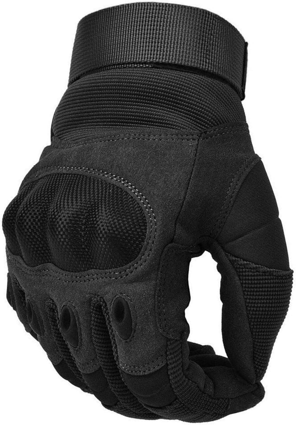 Guantes de Moto para Hombre, Guante de Verano para Pantalla Táctil con Nudillos Duros, Guantes Protectores para Airsoft Motocross Scooter Ciclomotores ATV Paitball Bicicleta de Montaña