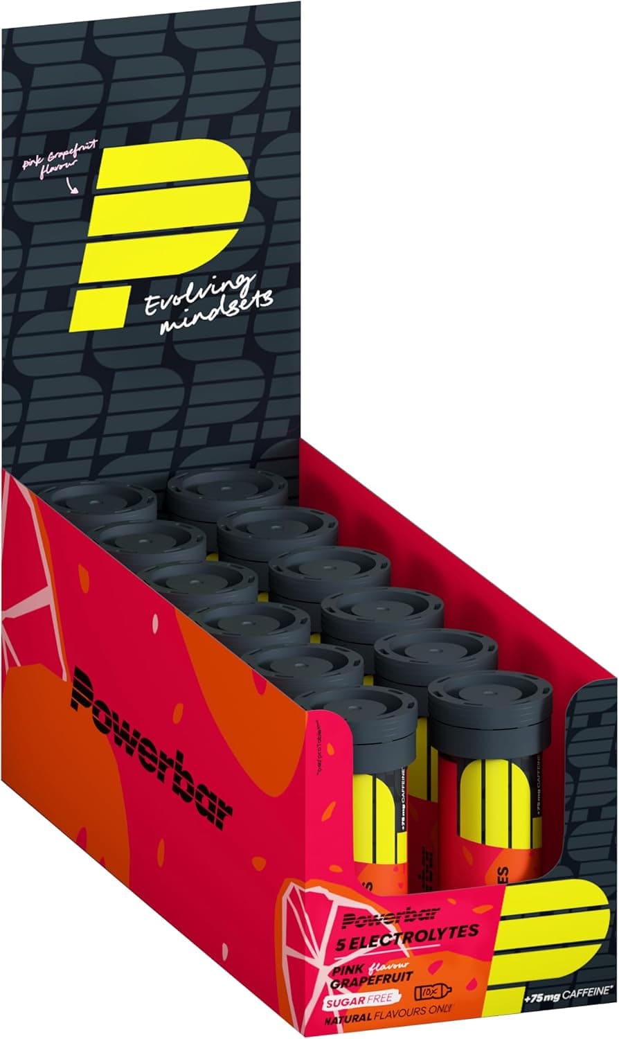 Powerbar 5 Electrolytes Sports Drink (12x10 pastillas) Pomelo rosa