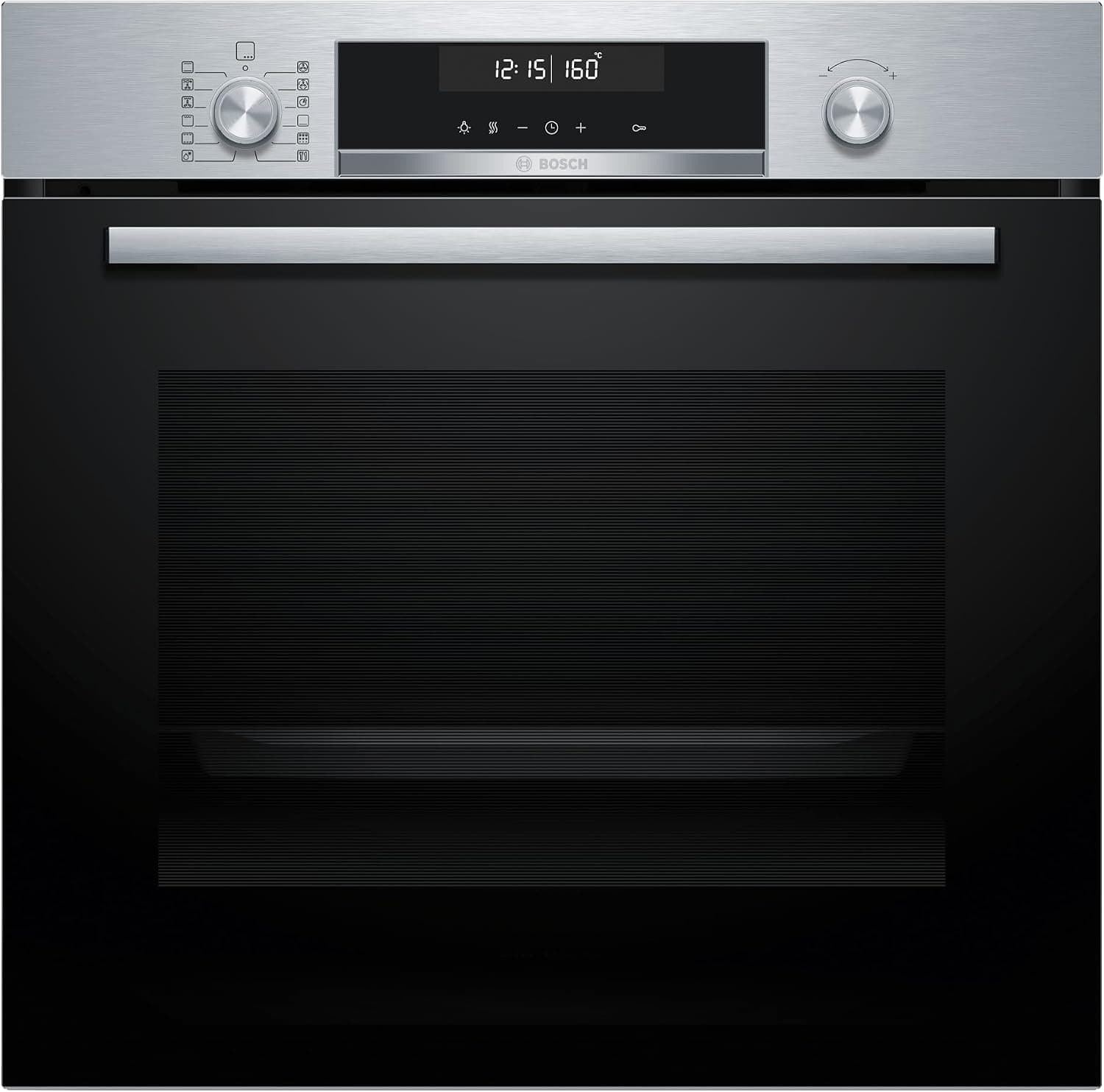 Bosch, Horno Multifunción, Serie 6, Pirólisis, AirFry, Acero, HBG578ES3