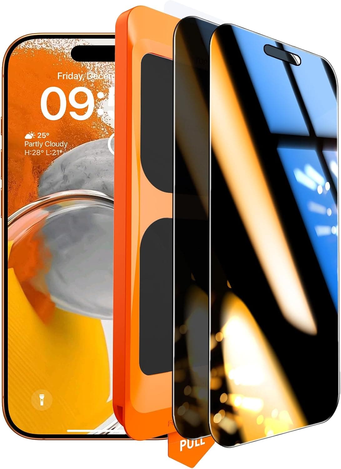 TOCOL Protector Pantalla de Privacidad para iPhone 17 Pro Max
