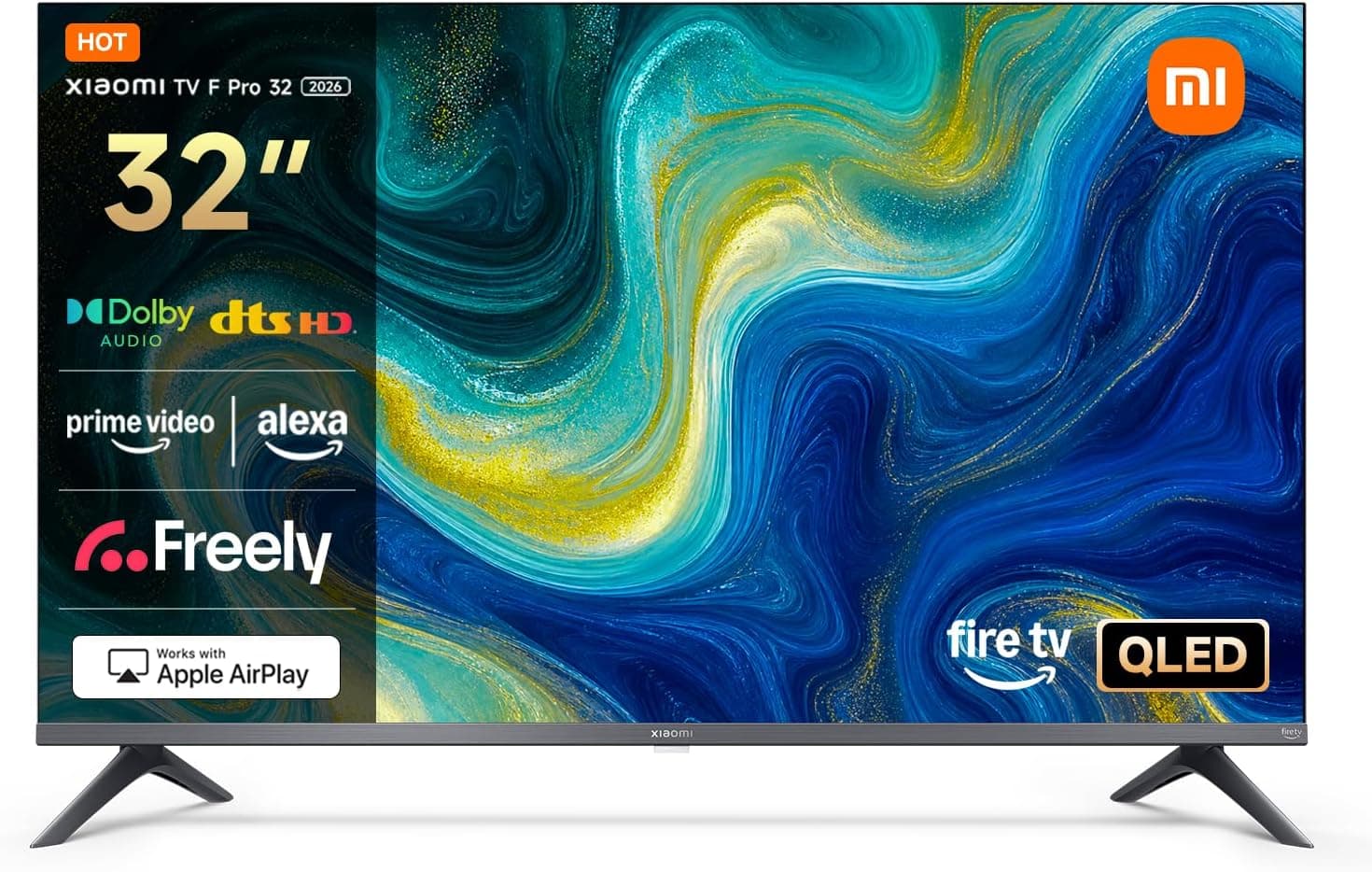 XIAOMI TV Pro 32 Pulgadas 2026, QLED Smart TV, Fire OS14, L32MB-FPVEU