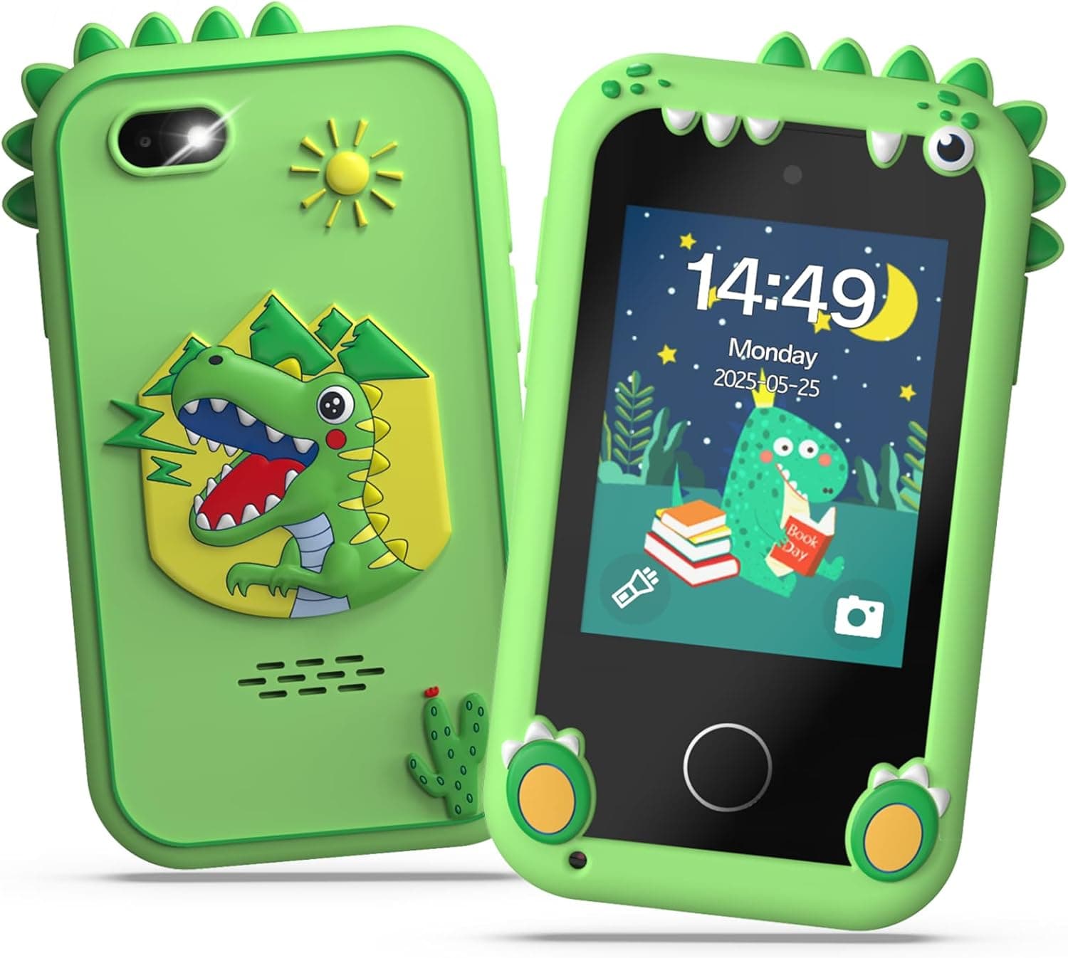 Smartphone Niños Teléfon Móvil Juguete 20 Juegos Educativos 8GB Tarjeta