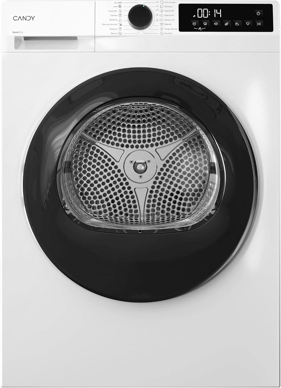Candy Secadora Bomba de Calor 10 kg Blanco, ProDry 300 [GD 10N2B-37]